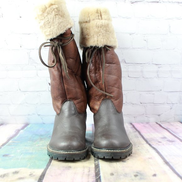MARTINS Fleece Lined Snow Winter Boots Size 9 - Picture 4 of 9